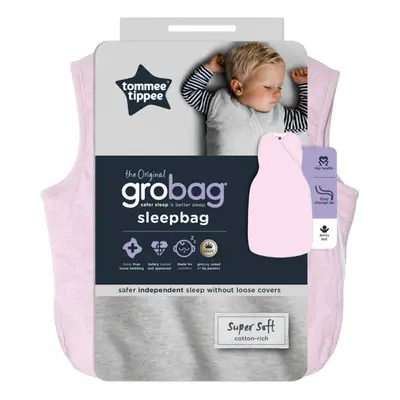 Tommee Tippee Baby Sleeping Bag The Original Grobag Easy Swaddle 0-3m Pink Marl