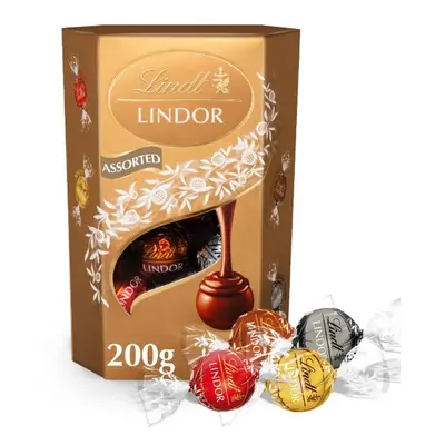 (Pack Of 4) Lindt Lindor Assorted Chocolate Truffles 200G