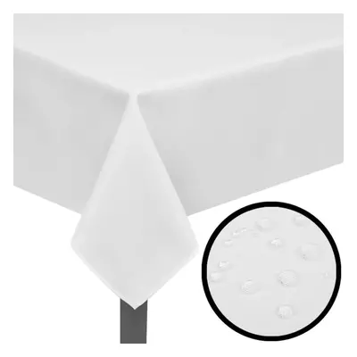 vidaXL 5x Tablecloths White 100x100cm Slipcover Dining Table Protector Cover