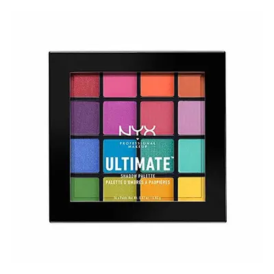 Nyx Professional Makeup Ultimate Shadow Palette Brights 02 Ounce