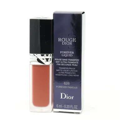 (626 Forever Famous) Dior Rouge Dior Forever Liquid Transfer-Lipstick 0.20oz/6ml New With Box