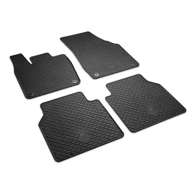 10B061550041 Rubber Floor Mat, x All-Weather Mat, Black