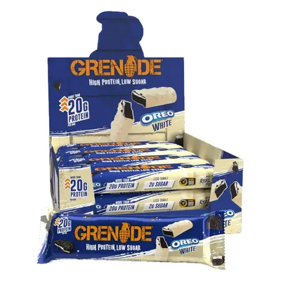 Grenade High Protein, Low Sugar Bar OREO White, x g