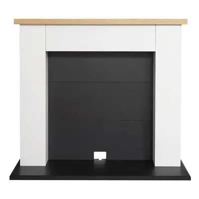 Adam Chester Electric Stove Fireplace in Pure White, Inch