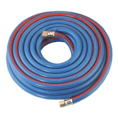 Sealey Extra-Heavy-Duty Air Hose with 1/4"BSP Unions 10m x 8mm AH10R