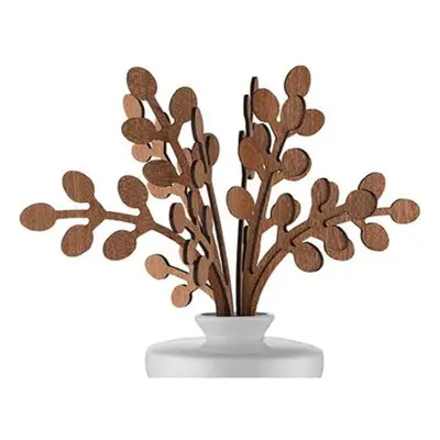 Alessi The Five Season MW64 F Design Fragrance Diffuser Leaves, Mahogany Wood, Brrr