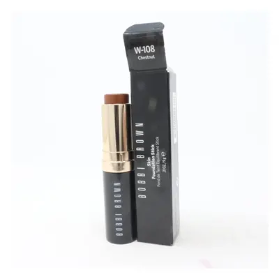 (W108 Chestnut) Bobbi Brown Skin Foundation Stick 0.31oz/9ml New In Box