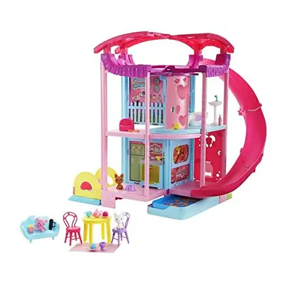 Barbie Doll House | Chelsea Playhouse with Pets, Furniture and Accessories | Elevator, Pool, Sli