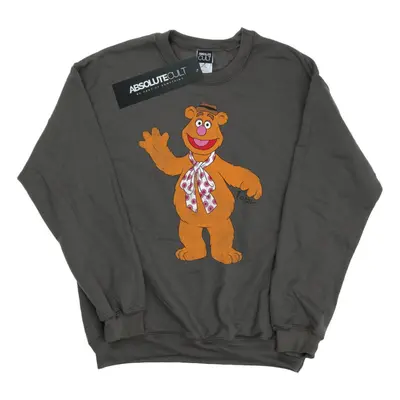 (M, Charcoal) Disney Mens The Muppets Classic Fozzy Sweatshirt