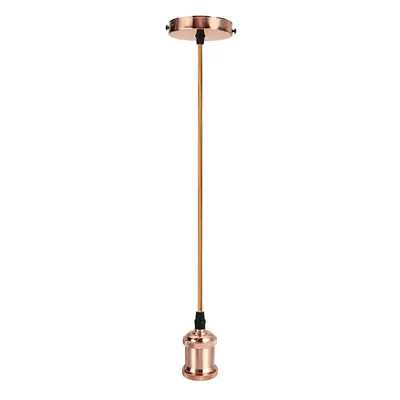 (Rose Gold) Ceiling Light Bulb Adapter Fitting Retro Vintage Industrial Pendant Lamp Holder AC22