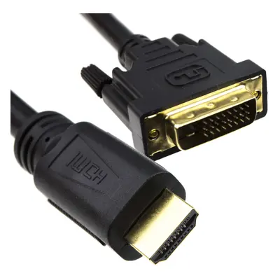 kenable DVI D 24+1pin Male to HDMI Digital Video Cable Lead GOLD 20m