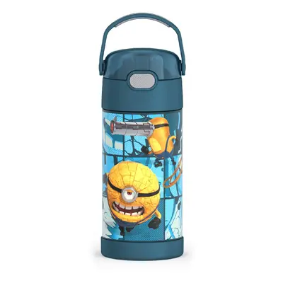 THERMOS FUNTAINER Water Bottle with Straw Ounce Despicable Me Kids Stainless Steel Vacuum Insula