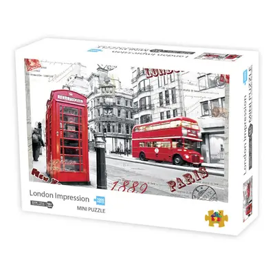 (18) Pieces Jigsaw Puzzles Fish House Time Square London Landscape Jigsaw Puzzle Toy for Adults 