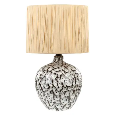 Table Lamp YUNES Ceramic Natural