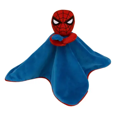 Marvel Spiderman Blue and Red Super Soft Security Baby Blanket