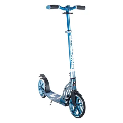 SIX DEGREES Aluminium stunt Kickscooter, With Deck, Height Adjustable - Blue