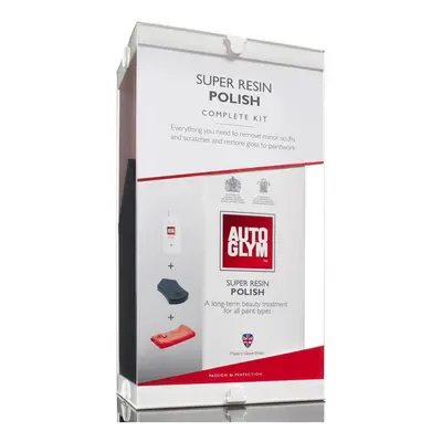 Autoglym Super Resin Polish Complete Kit, Remove Minor Scratches, Restore Gloss