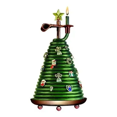 Candle By The Hour 20650B 80-Hour Christmas Tree Coil Candle with Charms