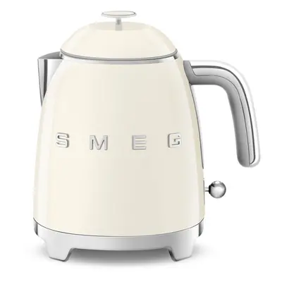 Smeg KLF05CRUK Retro Kettle, Anti-Slip, 0.8L, 1400W -Cream