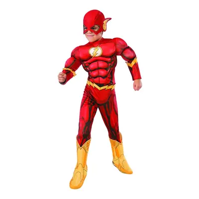 (Large) Official Rubies 610832S000 Boys Deluxe Flash Small Children's Costumes DC Justice League