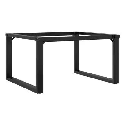 vidaXL Coffee Table Legs O-Frame Desk Legs Metal Furniture Legs Cast Iron