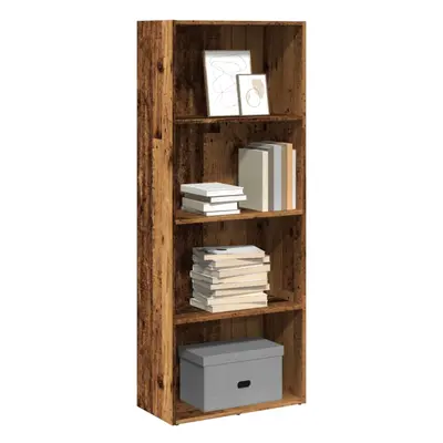 vidaXL Bookcase Old Wood 60x30x152 cm Engineered Wood