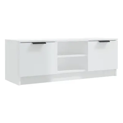 (high gloss white) vidaXL TV Cabinet Engineered Wood Sideboard Media Cabinet TV Unit Hifi Cabine