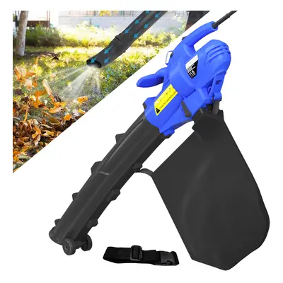 Leaf Blower Garden Vacuum and Shredder in 1, 30L Leaf Collection Bag, 3000W Leaf Vacuum, 10:1 Sh