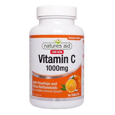 Natures Aid Vitamin C mg Low Acid Tablets 90's