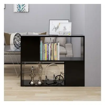 vidaXL TV Cabinet Black Chipboard Plasma Hifi Stereo Book Cabinet TV Stand