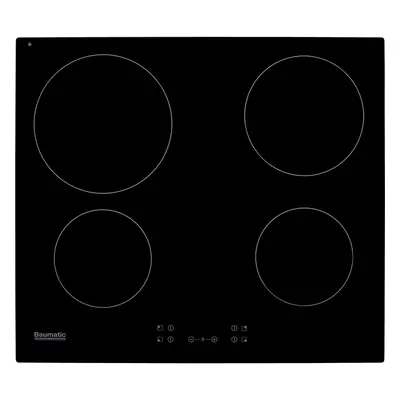 Baumatic BHIC605 59cm Ceramic Hob - Black