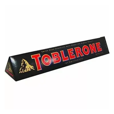 Toblerone Swiss Dark Chocolate Honey & Almond Nougat 2.7Oz 360g Large