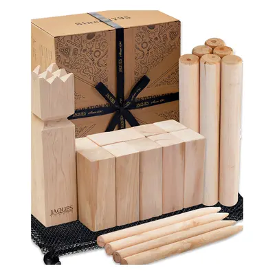 Jaques of London Kubb Outdoor Game | Garden Games for Families | Regulation Size Kubb Game | Woo