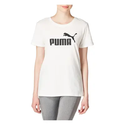 PUMA Women's Essentials Tee White Large