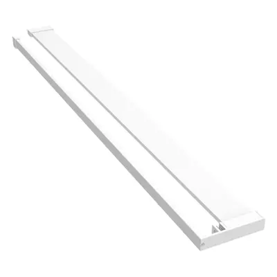 (white, cm) vidaXL Shower Shelf for Walk-in Shower Wall Aluminium Multi Colours/Sizes