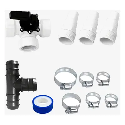 Arebos Pool bypass kit | Universal for solar heaters, solar panels & heat pumps