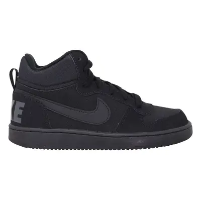 Nike Court Borough Mid Black Grade-School