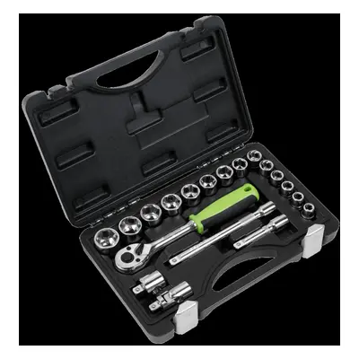 Socket Set 19pc 3/8"Sq Drive Metric