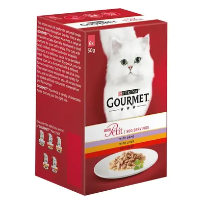 Gourmet Mon Petit Country Variety 6x50g (Pack of 8)