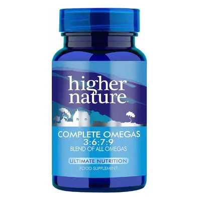 Higher Nature Premium Naturals Omega 3:6:7:9 (formerly Essential Omegas 3:6:7:9), gel caps