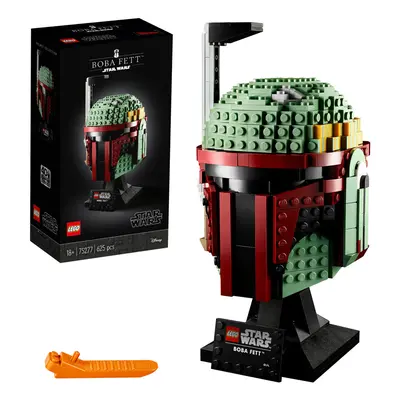 LEGO Star Wars Boba Fett Helmet Display Building Set, Advanced Collectible Gift Model for Adults