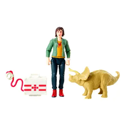 JURASSIC WORLD BASIC FIGURE Zia & Triceratops