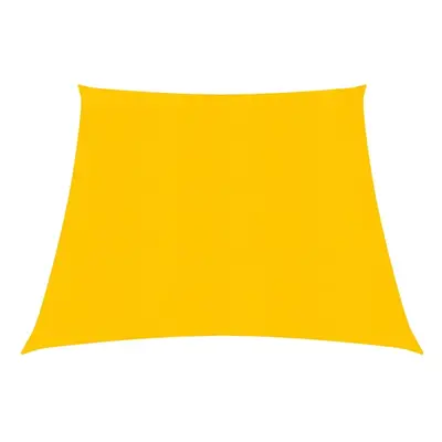 vidaXL Sunshade Sail g/mÂ² Yellow 3/4x3 m HDPE Outdoor Sunscreen Canopy