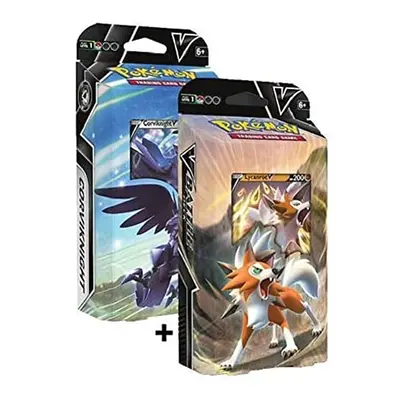 2022 Battle Both Theme Decks Lycanroc V & Corviknight V - Cards Each