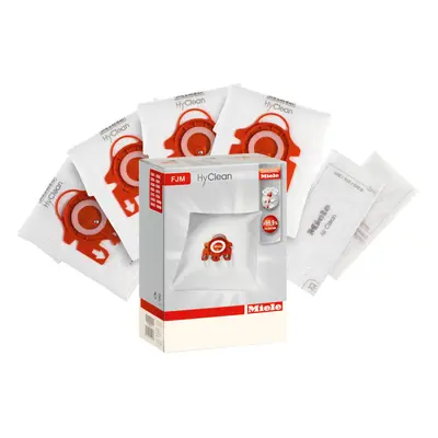 Miele Original FJM AirClean 3D Efficiency Vacuum Cleaner Bags for Miele Complete C1 Compact C1/C