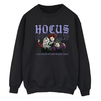 (L, Black) Disney Womens/Ladies Hocus Pocus Hallows Eve Sweatshirt