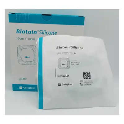 Biatain Silicone 10cm x 10cm Box of - REF: