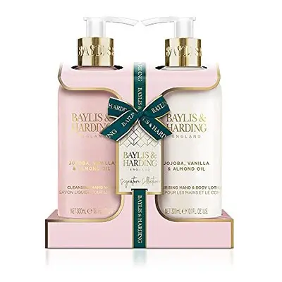 Baylis & Harding Jojoba, Vanilla & Almond Oil Luxury Hand Care Gift Set - Vegan Friendly