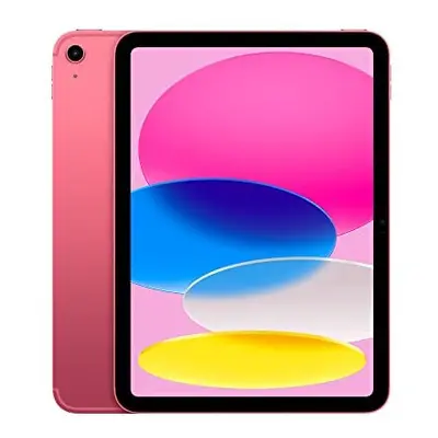 2022 Apple 10.9-inch iPad (Wi-Fi + Cellular, 64GB) - Pink (10th generation)