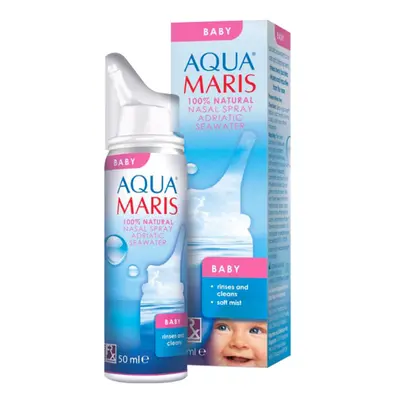 Aqua Maris 27% Baby Nasal Spray For mucosa and improves breathing50ml